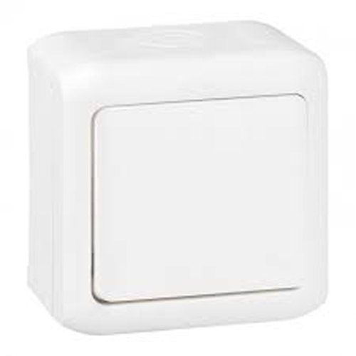 Ключ девиаторен IP44 Бял