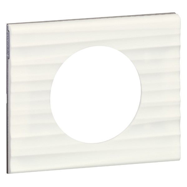 Рамка 1х Corian® Cannelé (Бял Corian)
