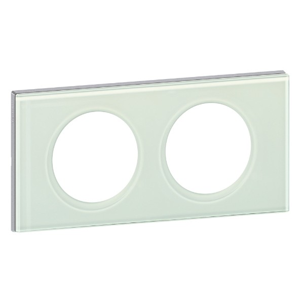 Рамка 2х Verre Kaolin (Каолиново стъкло)