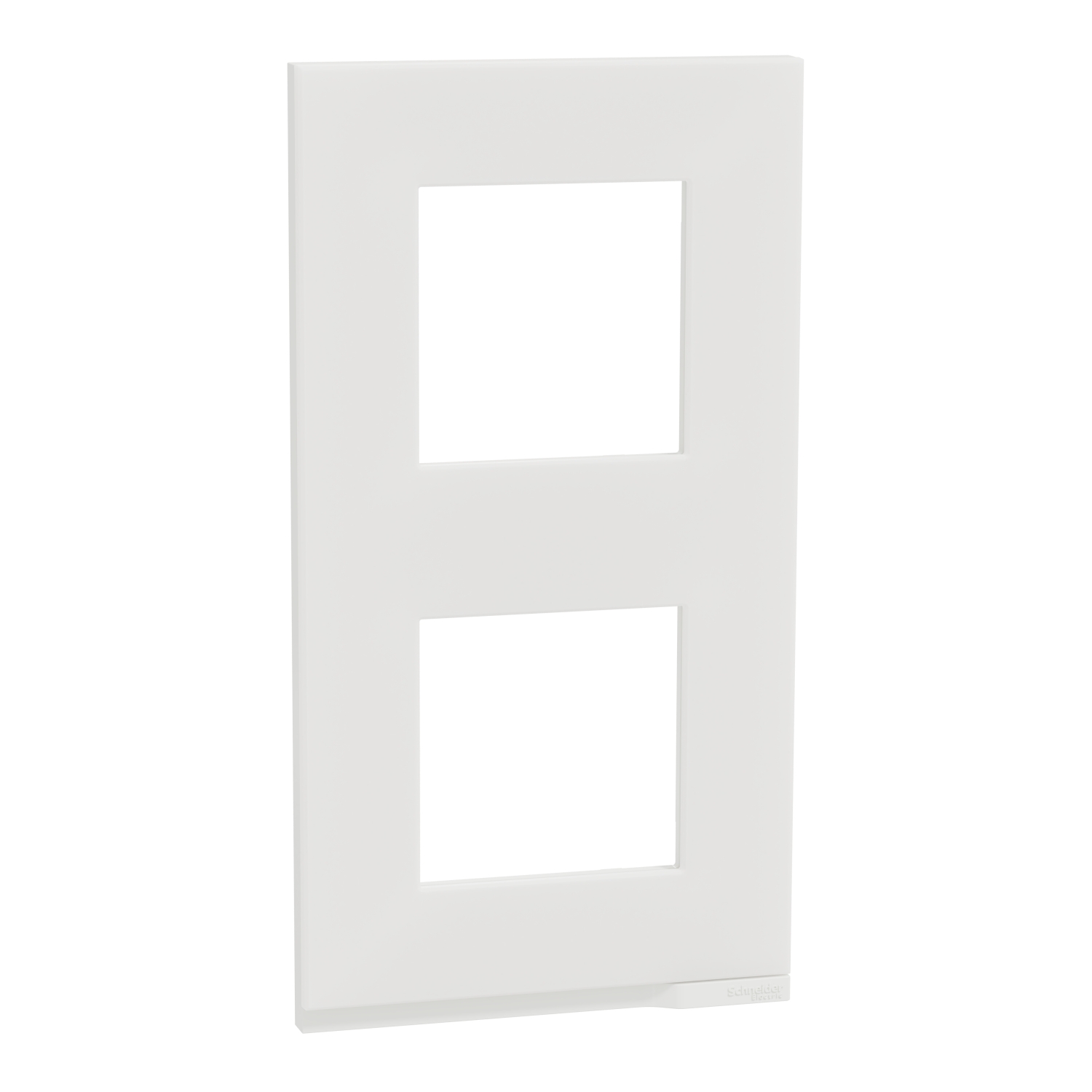 Рамка 2x 2M /вертикална/ Unica Pure, бял мат