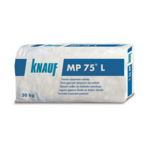 Лека гипсова мазилка за машинно нанасяне Knauf MP75 L, 30кг
