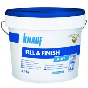 Универсален готов фугопълнител и шпакловка Knauf Fill&Finish, 20кг