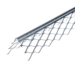 Профил ъглов за шпакловка Vestal за мазилка поцинкован с мрежа 35х35 мм, 2.6 м
