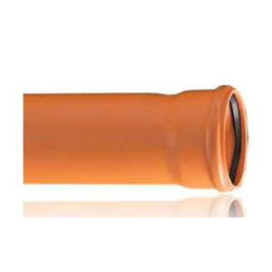 PVC ТРЪБА КОМПАКТНА ЗА СГРАДНИ ИНСТАЛАЦИИ (с КА муфа) Ø 50 x 1.8 mm